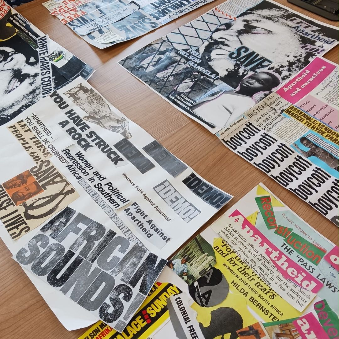 A level Historians visit London Met University for Anti-Apartheid Legacy Project 