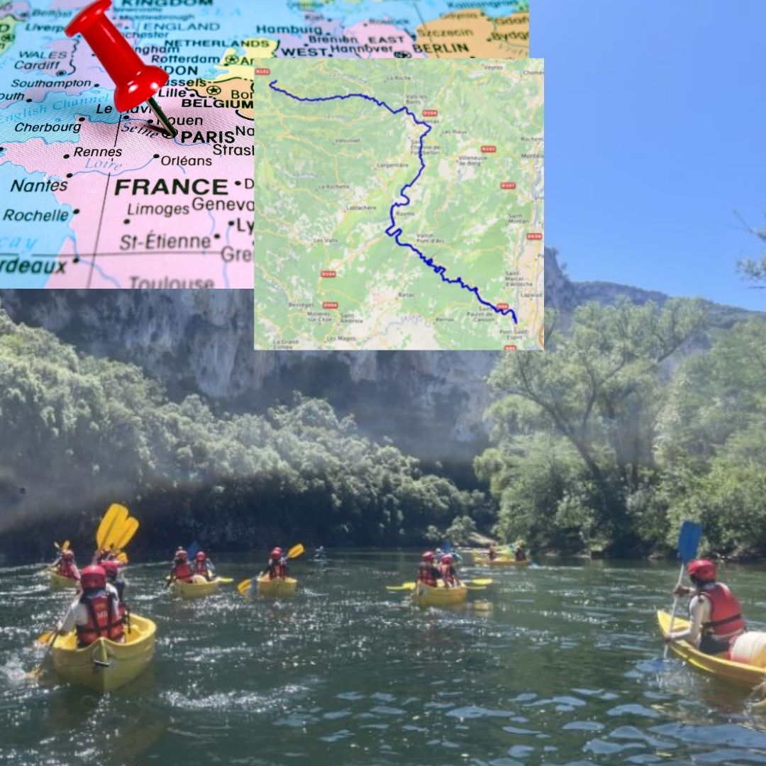 Kayaking, Ardeche River - PGL Trip