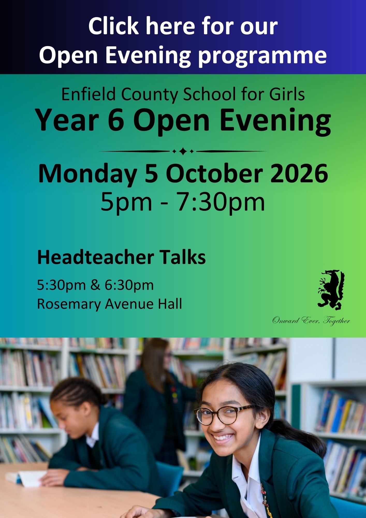 Year 6 Open Evening Programme 2026