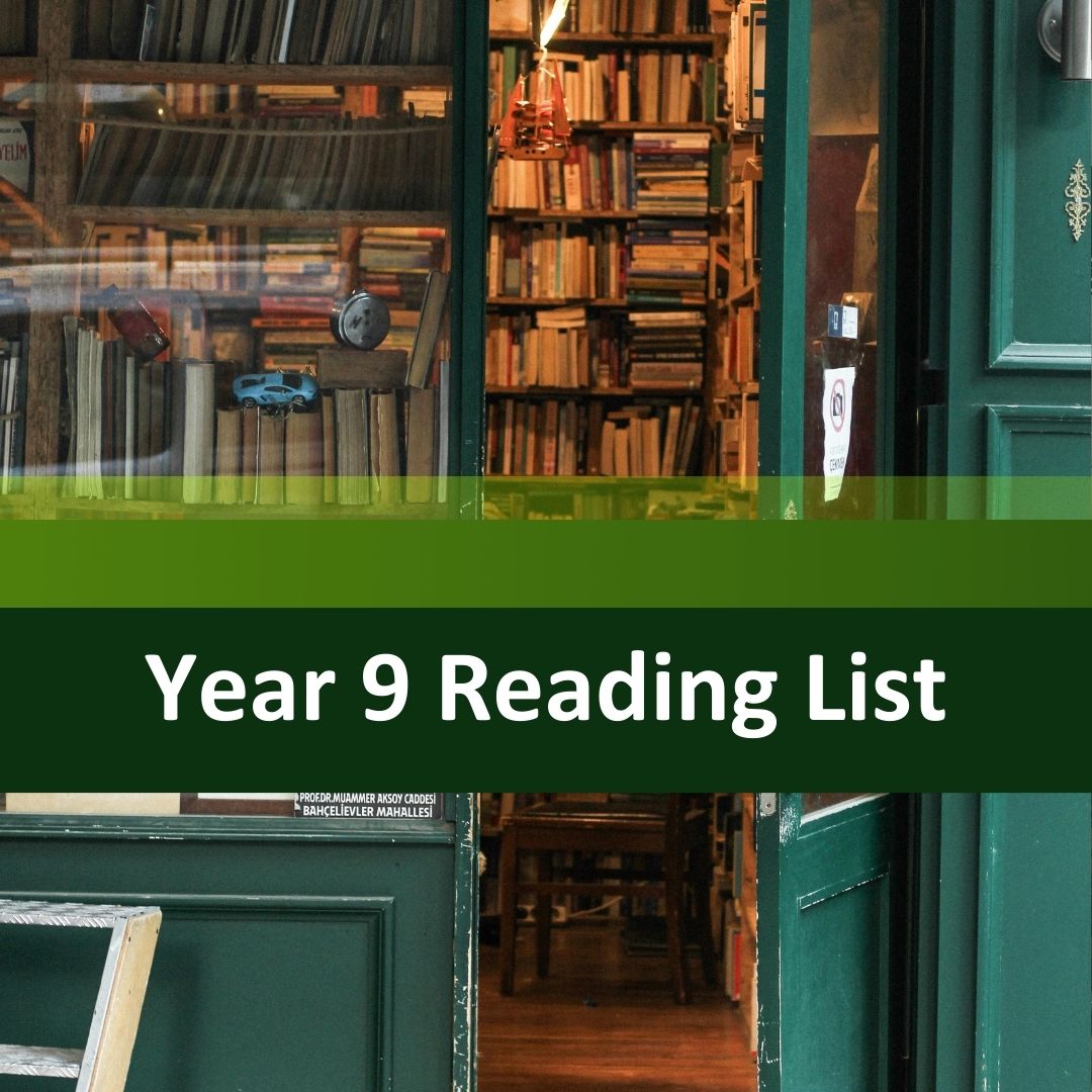Y9 Reading List Y9 Reading List