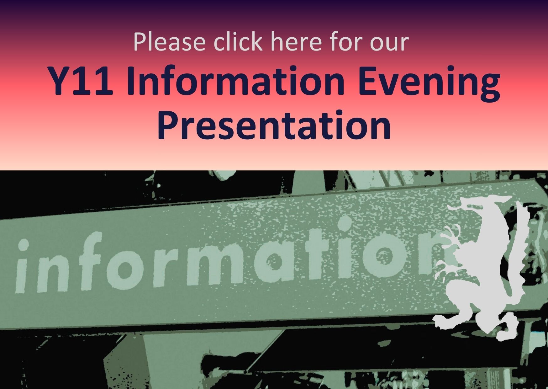 Year 11 Information evening Year 11 Information evening