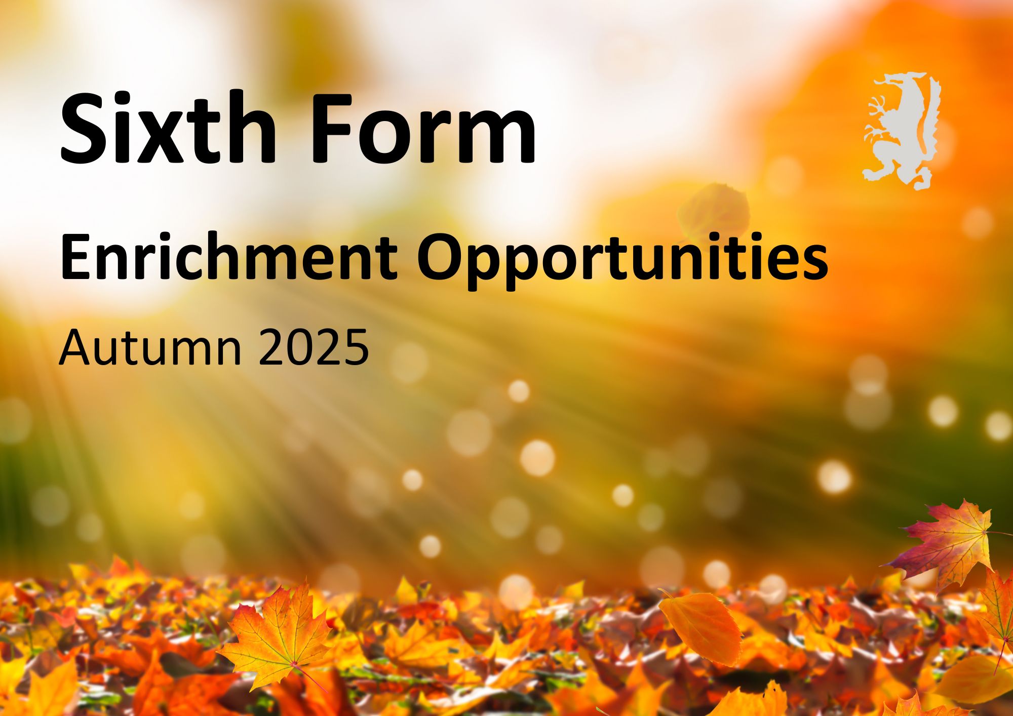 Autumn 2025 Enrichment Opportunities