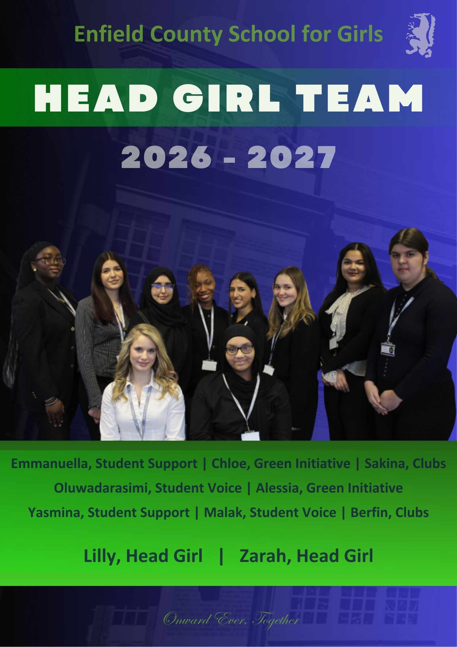 Head Girl Team 2026-7