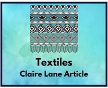 Icon textiles claire lane article